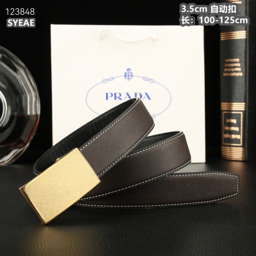 Prada AAA Quality Belts For Men #1221258 $60.00 USD, Wholesale Replica Prada AAA Quality Belts