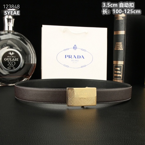 Replica Prada AAA Quality Belts For Men #1221258 $60.00 USD for Wholesale