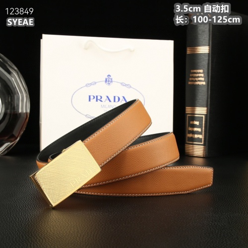 Prada AAA Quality Belts For Men #1221260 $60.00 USD, Wholesale Replica Prada AAA Quality Belts