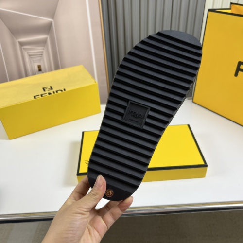 Replica Fendi Slippers For Men #1221366 $45.00 USD for Wholesale