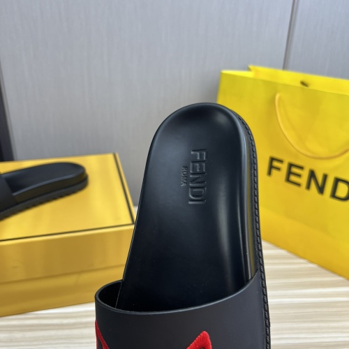Replica Fendi Slippers For Men #1221399 $52.00 USD for Wholesale