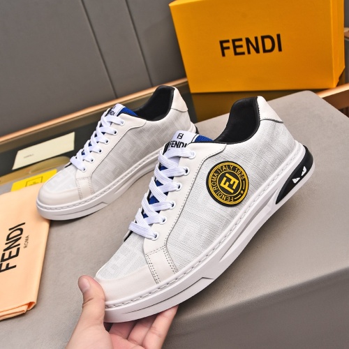 Replica Fendi Casual Shoes For Men #1221409 $76.00 USD for Wholesale