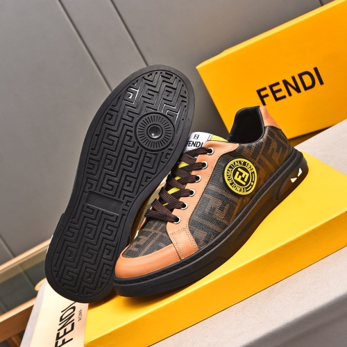 Replica Fendi Casual Shoes For Men #1221410 $76.00 USD for Wholesale