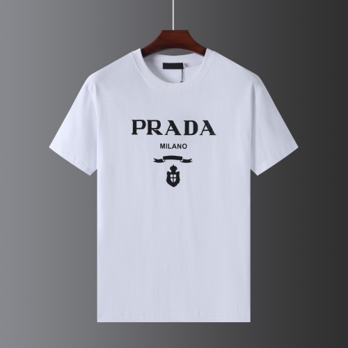 Prada T-Shirts Short Sleeved For Unisex #1221929 $32.00 USD, Wholesale Replica Prada T-Shirts