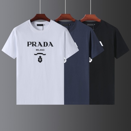 Replica Prada T-Shirts Short Sleeved For Unisex #1221929 $32.00 USD for Wholesale