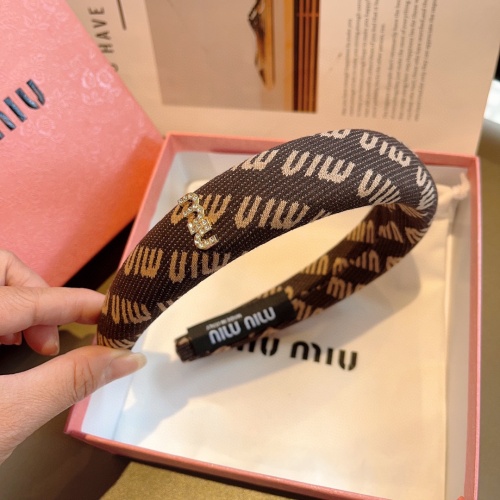 Replica MIU MIU Headband For Women #1221957 $27.00 USD for Wholesale