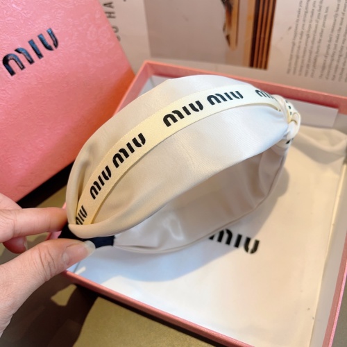 Replica MIU MIU Headband For Women #1222010 $27.00 USD for Wholesale