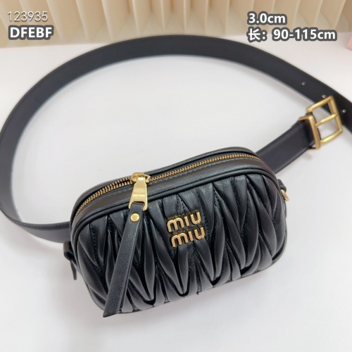 Replica MIU MIU AAA Quality Belts For Women #1222109 $98.00 USD for Wholesale