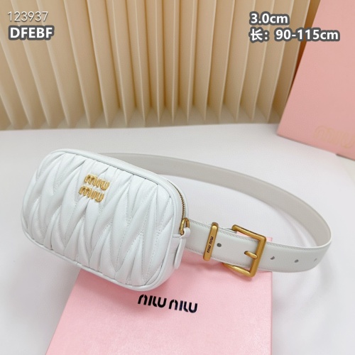 Replica MIU MIU AAA Quality Belts For Women #1222110 $98.00 USD for Wholesale