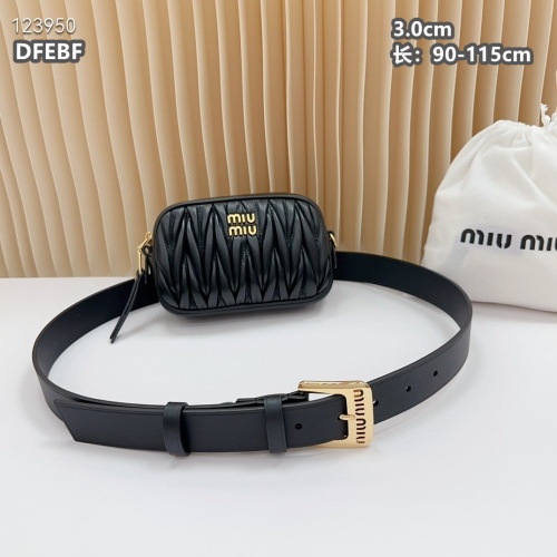 Replica MIU MIU AAA Quality Belts For Women #1222119 $98.00 USD for Wholesale