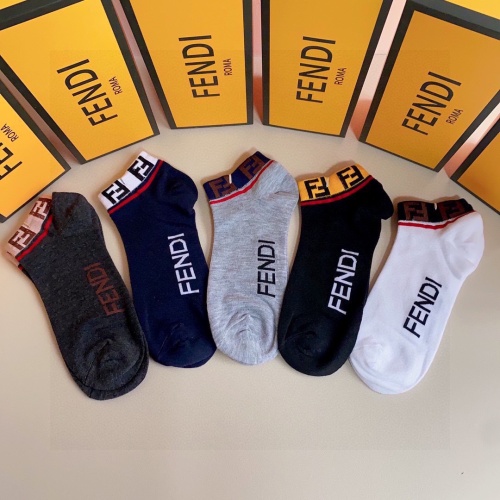 Fendi Socks #1222149 $25.00 USD, Wholesale Replica Fendi Socks