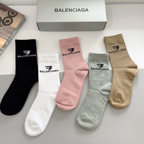 Replica Balenciaga Socks #1222167 $27.00 USD for Wholesale