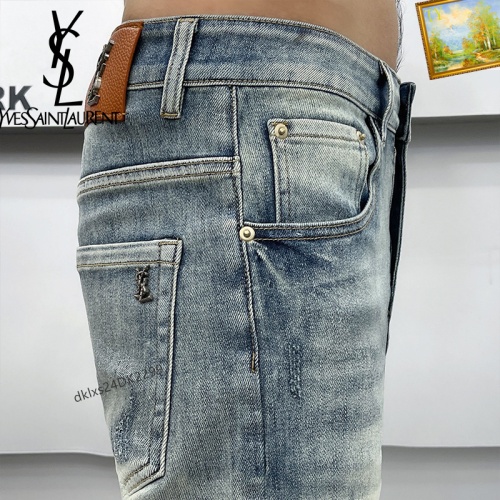 Replica Yves Saint Laurent YSL Jeans For Men #1222441 $40.00 USD for Wholesale