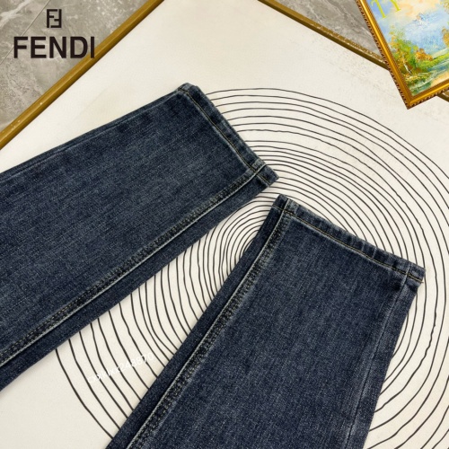 Replica Fendi Jeans For Men #1222470 $48.00 USD for Wholesale