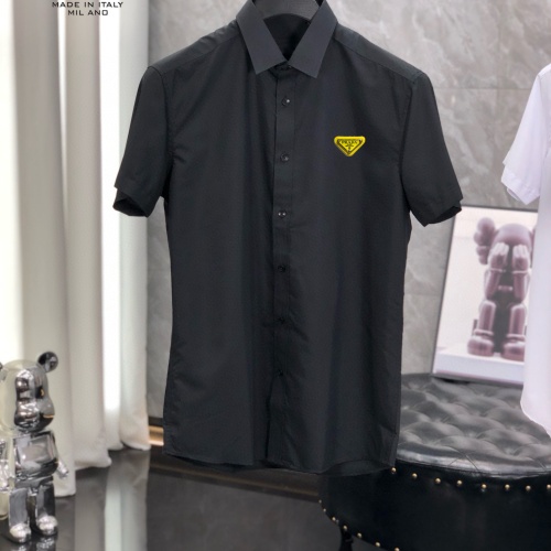 Prada Shirts Short Sleeved For Men #1222506 $38.00 USD, Wholesale Replica Prada Shirts