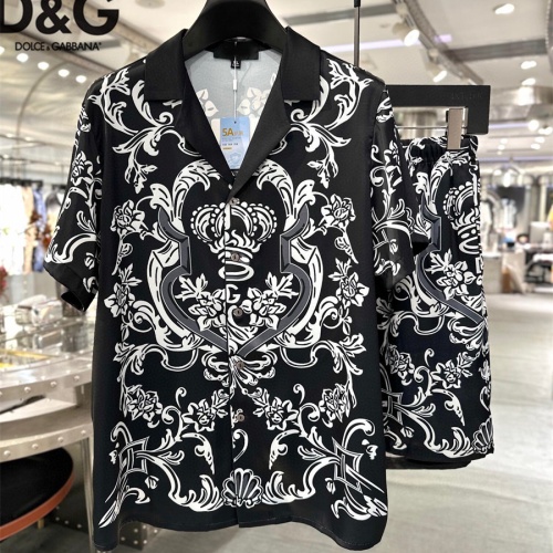 Dolce & Gabbana D&G Tracksuits Short Sleeved For Men #1222576