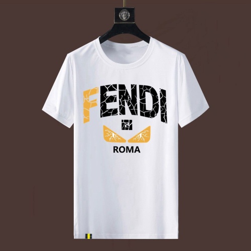 Fendi T-Shirts Short Sleeved For Men #1222717 $40.00 USD, Wholesale Replica Fendi T-Shirts