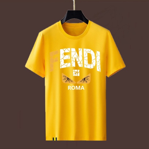 Fendi T-Shirts Short Sleeved For Men #1222721 $40.00 USD, Wholesale Replica Fendi T-Shirts