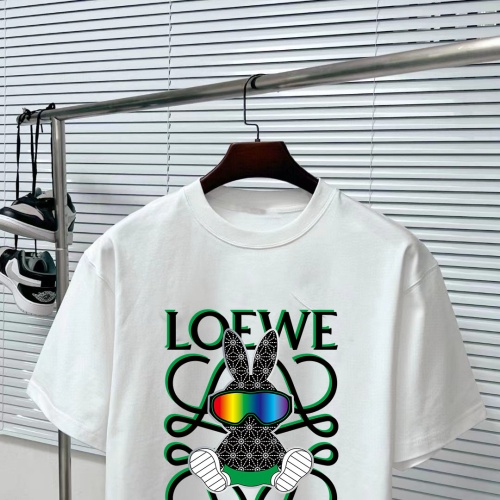 Replica LOEWE T-Shirts Short Sleeved For Unisex #1222743 $34.00 USD for Wholesale