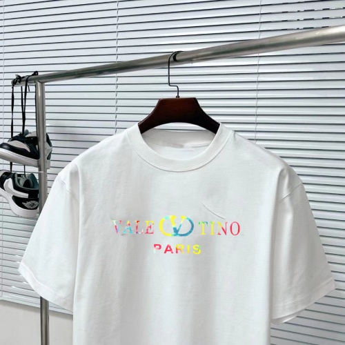 Replica Valentino T-Shirts Short Sleeved For Unisex #1222761 $34.00 USD for Wholesale