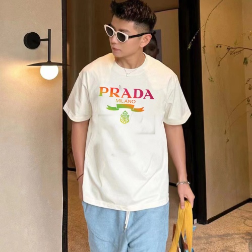 Replica Prada T-Shirts Short Sleeved For Unisex #1222774 $34.00 USD for Wholesale