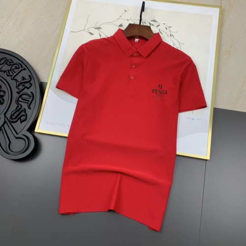 Fendi T-Shirts Short Sleeved For Men #1222852 $42.00 USD, Wholesale Replica Fendi T-Shirts