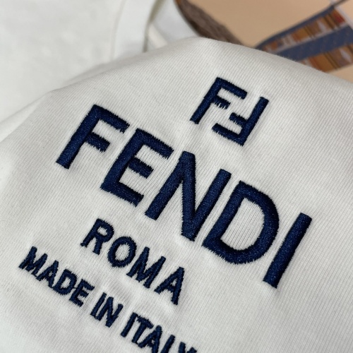 Replica Fendi Tracksuits Short Sleeved For Men #1222895 $80.00 USD for Wholesale