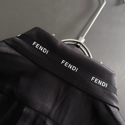 Replica Fendi Shirts Long Sleeved For Unisex #1222991 $85.00 USD for Wholesale