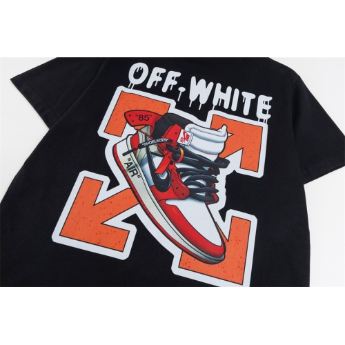 Replica Off-White T-Shirts Short Sleeved For Men #1223183 $34.00 USD for Wholesale