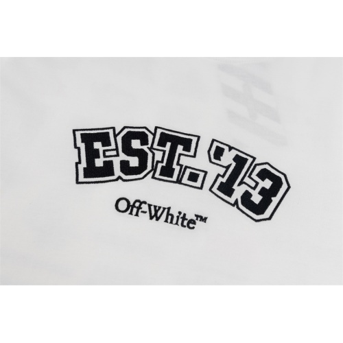 Replica Off-White T-Shirts Short Sleeved For Men #1223184 $34.00 USD for Wholesale