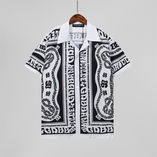Dolce & Gabbana D&G Shirts Short Sleeved For Men #1223190