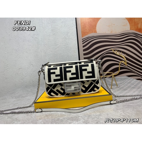 Fendi AAA Quality Messenger Bags For Women #1223381 $105.00 USD, Wholesale Replica Fendi AAA Messenger Bags