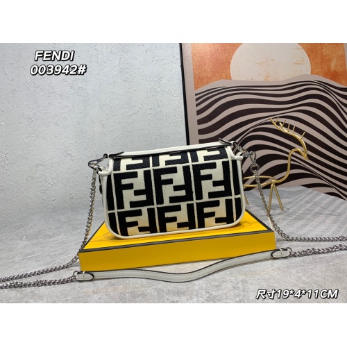 Replica Fendi AAA Quality Messenger Bags For Women #1223381 $105.00 USD for Wholesale