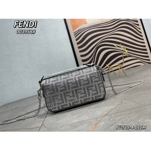 Replica Fendi AAA Quality Messenger Bags For Women #1223415 $122.00 USD for Wholesale