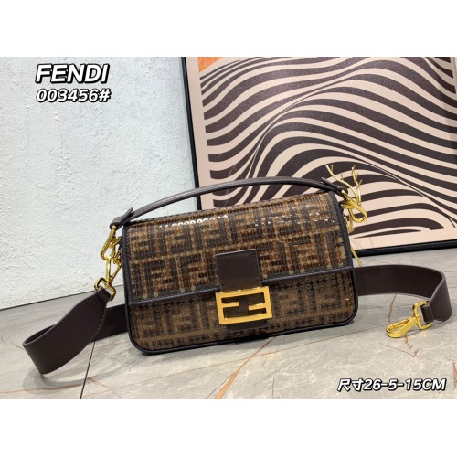 Fendi AAA Quality Messenger Bags For Women #1223416 $125.00 USD, Wholesale Replica Fendi AAA Messenger Bags