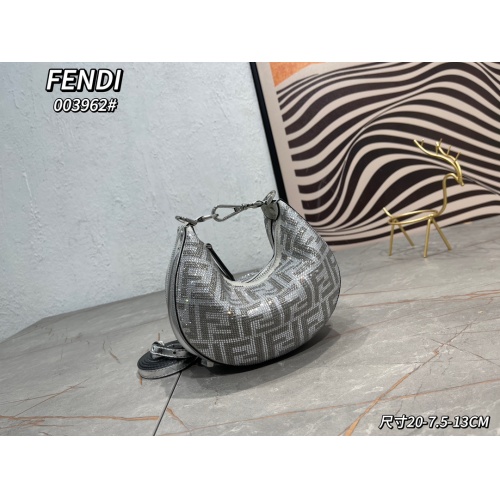 Replica Fendi AAA Quality Messenger Bags For Women #1223417 $125.00 USD for Wholesale