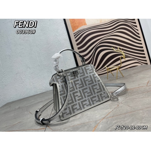 Replica Fendi AAA Quality Messenger Bags For Women #1223420 $135.00 USD for Wholesale