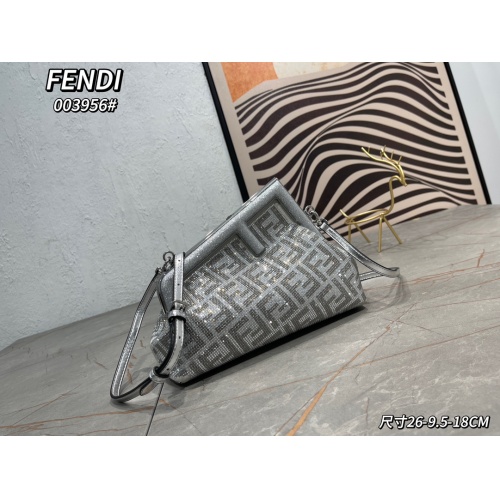 Replica Fendi AAA Quality Messenger Bags For Women #1223429 $155.00 USD for Wholesale