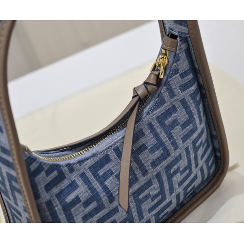Replica Fendi AAA Quality Shoulder Bags For Women #1223439 $82.00 USD for Wholesale