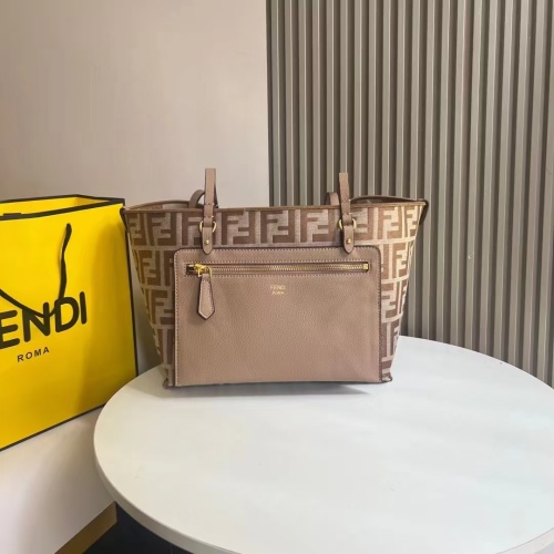 Replica Fendi AAA Quality Shoulder Bags For Women #1223443 $98.00 USD for Wholesale