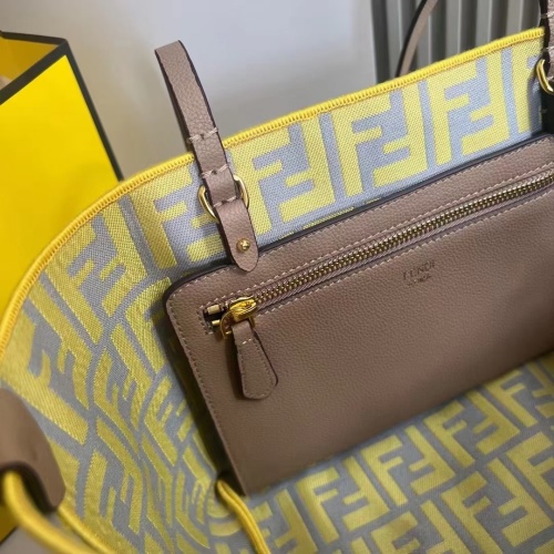 Replica Fendi AAA Quality Shoulder Bags For Women #1223444 $98.00 USD for Wholesale