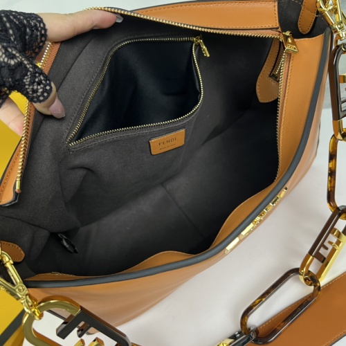 Replica Fendi AAA Quality Shoulder Bags For Women #1223449 $105.00 USD for Wholesale
