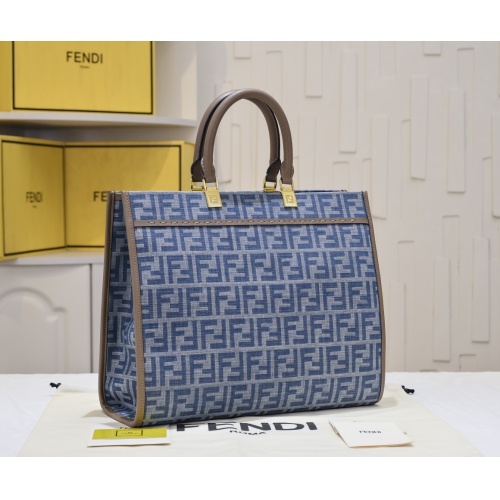 Replica Fendi AAA Quality Tote-Handbags For Women #1223492 $105.00 USD for Wholesale