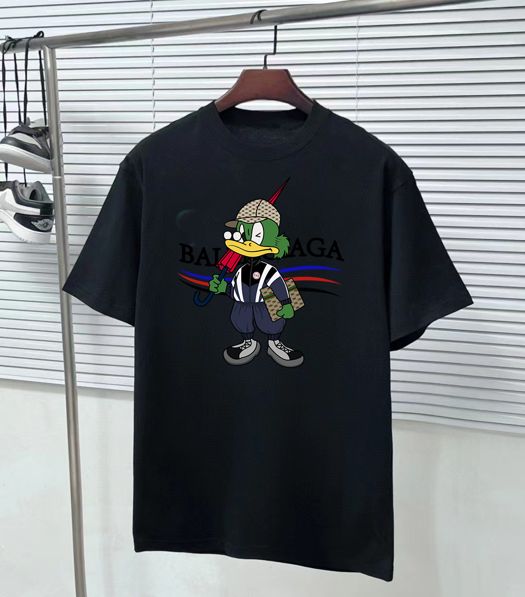 Balenciaga T-Shirts Short Sleeved For Unisex #1222754 $34.00 USD ...