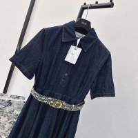 $158.00 USD Christian Dior Dresses Short Sleeved For Women #1219087