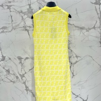 $108.00 USD Fendi Dresses Sleeveless For Women #1219093