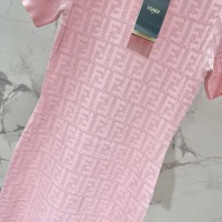 $108.00 USD Fendi Dresses Short Sleeved For Women #1219102