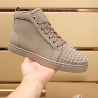 $100.00 USD Christian Louboutin High Top Shoes For Men #1220794
