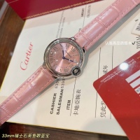 $125.00 USD Cartier AAA Quality Watches For Women #1222466