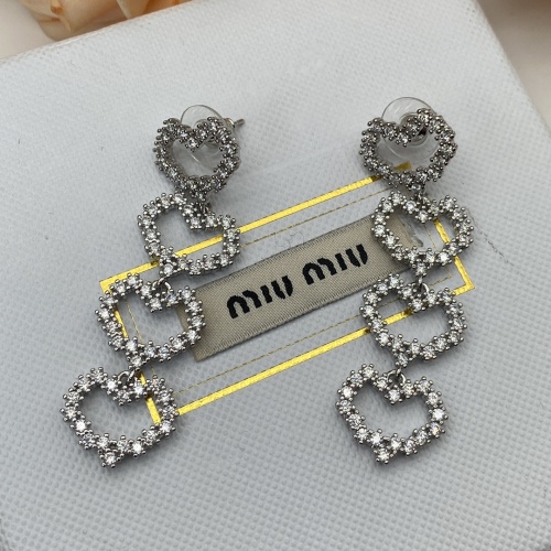 MIU MIU Earrings For Women #1223966 $29.00 USD, Wholesale Replica MIU MIU Earrings